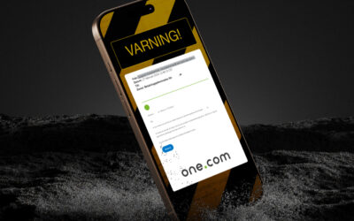 Viktig information gällande bluffmail från ”One.com”