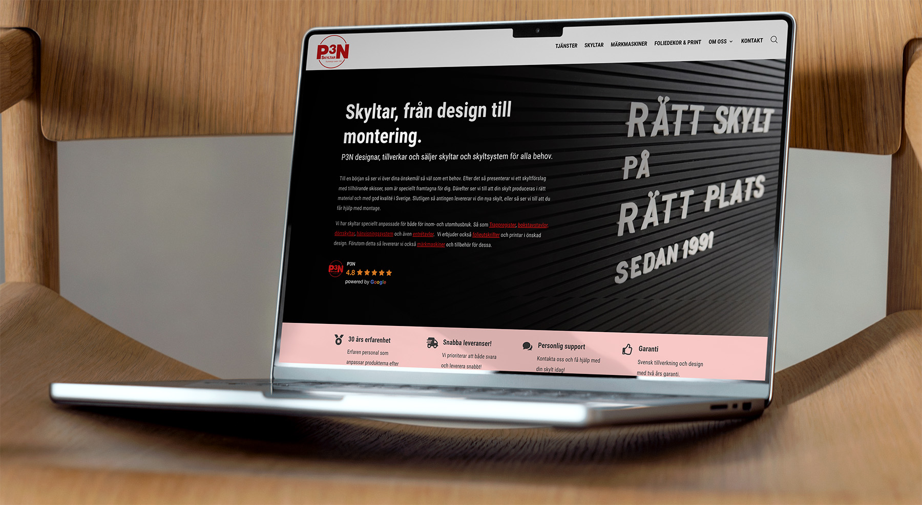 macbook-P3N P3N Skyltar